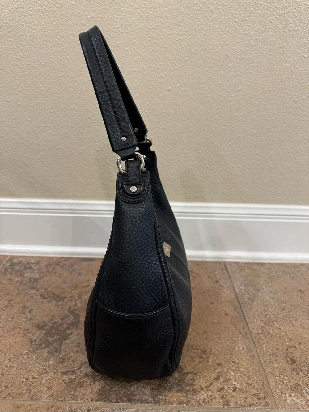 Cole Haan Black Village Hobo Bag
